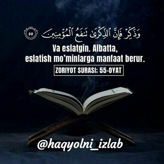 Telegram profile photo for Haqni izlab