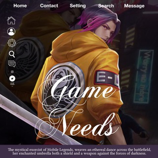 Telegram profile photo for 𖹭 gameneeds, OPENNN