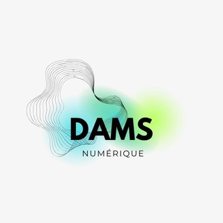 Telegram profile photo for DAMS NUMÉRIQUE