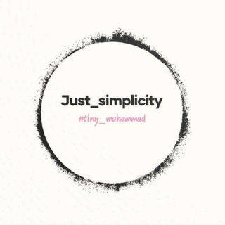 Telegram profile photo for Just_simplicity ♾️