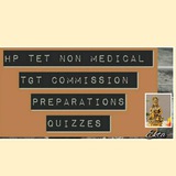 Telegram profile photo for HP Tet Non Med and TGT COMMISSION non medical exams Preparation 2024-2025