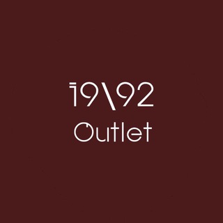 Telegram profile photo for 19/92 OUTLET