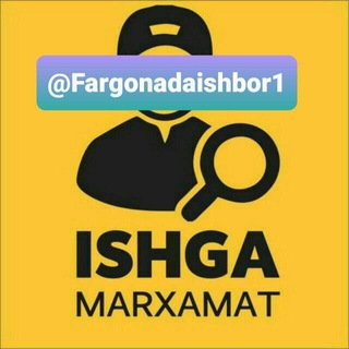 Telegram profile photo for Farg'onada ish bor