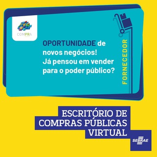 Telegram profile photo for SEBRAE PR Oportunidades de Negócios 💰💵