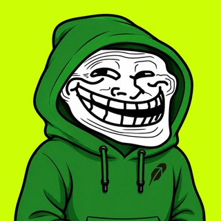 Telegram group profile photo for Troll in Hood | $TROLL