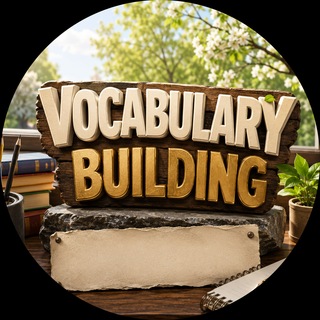 Telegram profile photo for Vocabulary building 🧠
