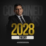 Telegram profile photo for 2028 THEORY |RUWAN DARSHANA | COMBINED MATHS