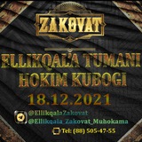 Telegram profile photo for ELLIKQAL'A | ZAKOVAT