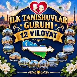 Telegram profile photo for 12VILOYAT ILK TANISHUV GURXI GURXI GURXI 2026♥️♥️