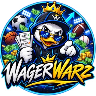 Telegram profile photo for WagerWarz Daily Picks! Live Commentary.