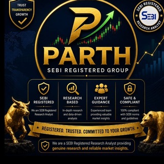 Telegram profile photo for Parth - SEBI Registered ®️🧿™️🇮🇳