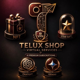 Telegram profile photo for 𝗧𝗲𝗹𝘂𝘅 𝗦𝗵𝗼𝗽 | خدمات مجازی