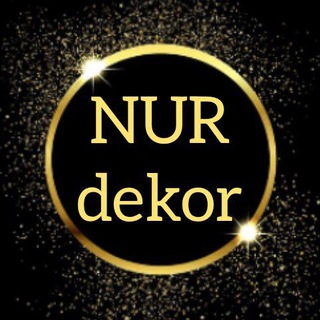 Telegram group profile photo for NURdekor