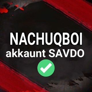 Telegram profile photo for nachuqboi AKKAUNT savdo