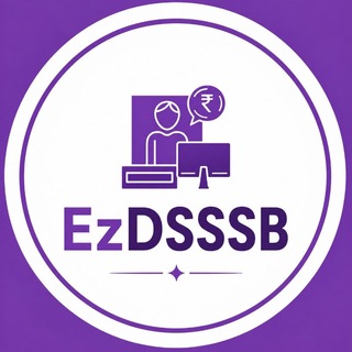 Telegram profile photo for EzDSSSB Official® | DSSSB Exams Updates 📲