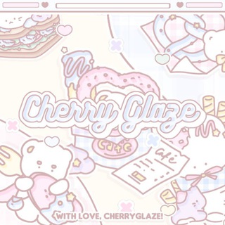 Telegram profile photo for Cherry Glaze, OPEN ᐢ..ᐢ