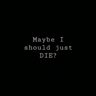 Telegram profile photo for ⍣ I wanna die ⍣