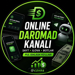 Telegram profile photo for Online daromad💰