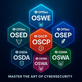 Telegram profile photo for OSCP | OSEP | OSWE | OSED | OSWA | CPTS | CRTP | CRTE | CRTO | eJPT | eCPPT | eWPT | eWPTX | CEH | CISSP | PNPT | GPEN | CISA |
