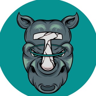 Telegram group profile photo for TetheRhino • Presale February 24, 16:00 UTC