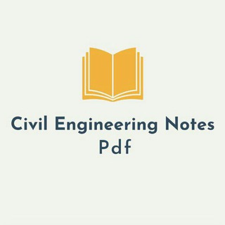 Telegram profile photo for Civil Engineering Notes Pdf