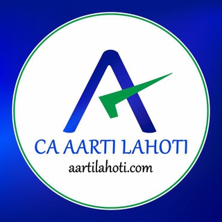 Telegram profile photo for CA Aarti Lahoti