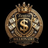 Telegram profile photo for Zentra BILLIONAIRE