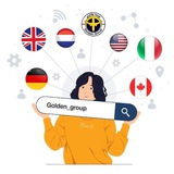 Telegram profile photo for لینک گروههای گلدنگروپ