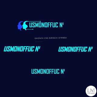 Telegram profile photo for USMONOFF OFFICIAL