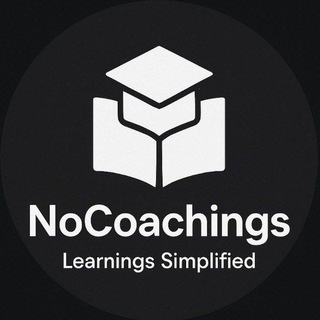 Telegram profile photo for Nocoachings : CGL, CHSL, OSSC