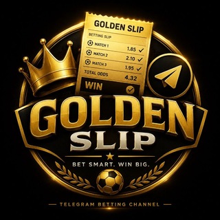 Telegram profile photo for GOLDEN SLIP • 24/7
