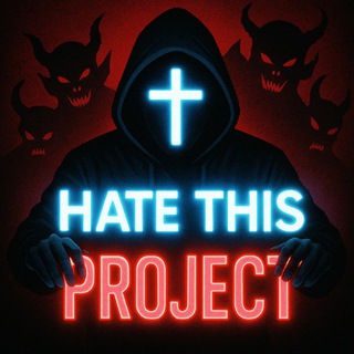 Telegram profile photo for hate this project