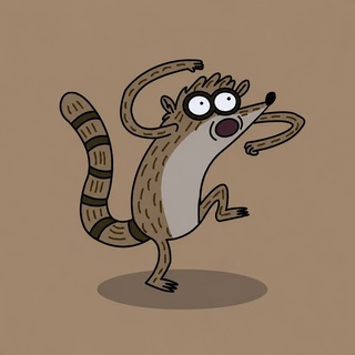 Telegram profile photo for Rigby The Raccoon