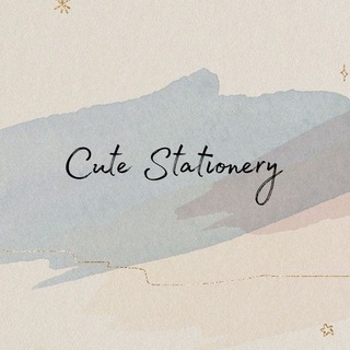 Telegram profile photo for CUTE STATIONERY🌵