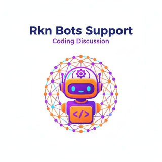 Telegram group profile photo for Rkn Bots Sᴜᴘᴘᴏʀᴛ (coding discussion)