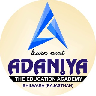 Telegram profile photo for ADANIYA EDUCATION