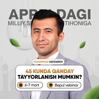 Telegram profile photo for Registon onlayn ona tili