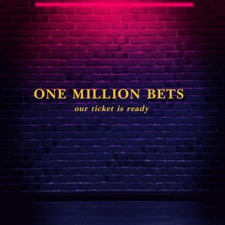 Telegram profile photo for ⚽️ One Million Bets ⚽️
