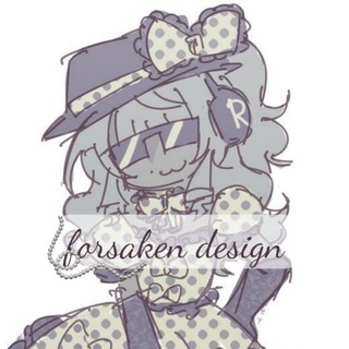 Telegram profile photo for 𓏲ּ𝄢 f͟o͟r͟s͟a͟k͟e͟n͟ 𝗱𝗲𝘀𝗶𝗴𝗻 🐾