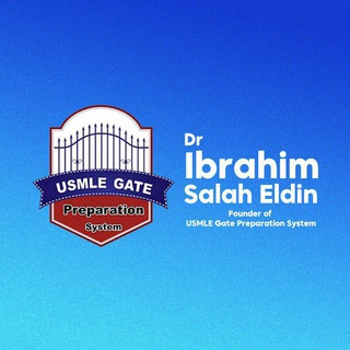 Telegram profile photo for USMLE Gate By Dr Ibrahim Salaheldin 📚