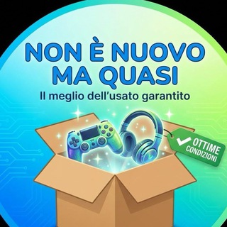 Telegram profile photo for Non è Nuovo ma quasi - Offerte Amazon Usato