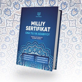 Telegram profile photo for MILLIY SERTIFIKAT. ONA TILI VA ADABIYOT