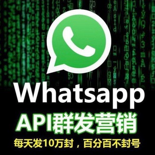 Telegram profile photo for ws群发~WhatsApp群发~ws磐石系统