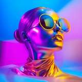 Telegram profile photo for AleTi | AI Спец | Портфолио работ с ИИ | Нейросети