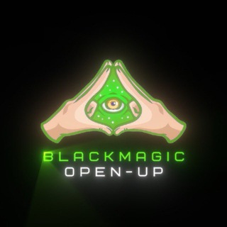 Telegram profile photo for BLACK MAGIC OPEN-UP