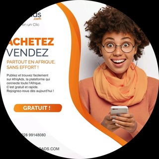 Telegram profile photo for 🚀 AFRIQADS | Annonces GRATUITES Afrique