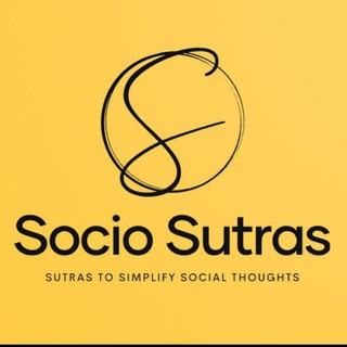 Telegram profile photo for Socio Sutras