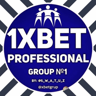 Telegram group profile photo for 1XBET PROFESSIONAL GROUP №1🔰🔰🔰 Official Group✅