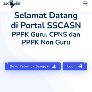 Telegram profile photo for SELEKSI CALON ASN FORMASI TAHUN 2023 2024