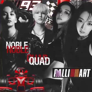 Telegram profile photo for 𖤍 Noble Quad — Racing for the Win!